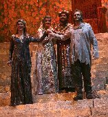 Janice Baird as die Färberin